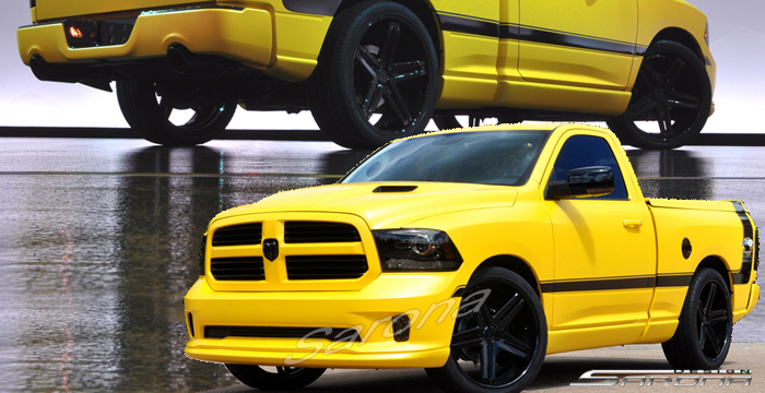Custom Dodge Ram  Truck Body Kit (2013 - 2020) - $1290.00 (Part #DG-031-KT)